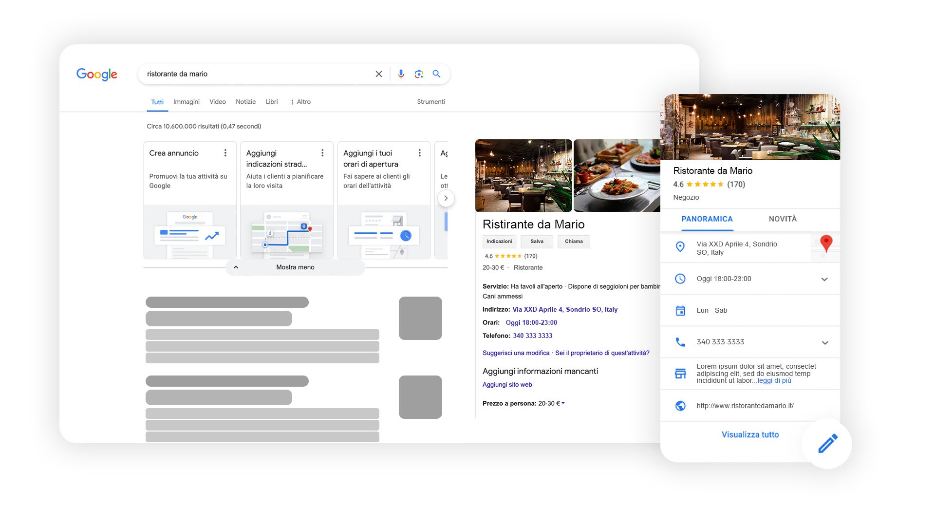 Google My Business: il servizio gratuito di Google per aumentare la visibilità delle aziende sul motore di ricerca e su Maps: Immagine 2