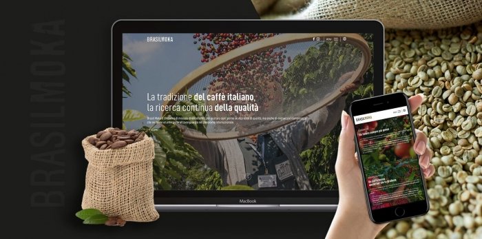 sito web di Brasilmoka by Webtek