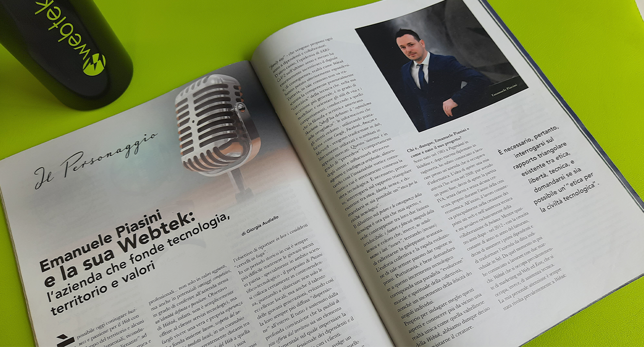 Webtek S.p.A. Siti Web Sondrio
