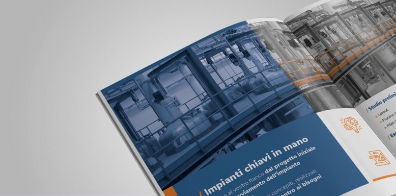 brochure aziendale: progettazione grafica e contenuti